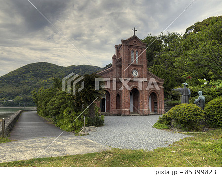 長崎県 福江島 【堂崎教会】 Dozaki Church, Fukue Island, Japan 長崎県 福江島 【堂崎教会】 Dozaki Church, Fukue Island, Japan 85399823