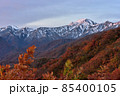 紅葉の山 85400105