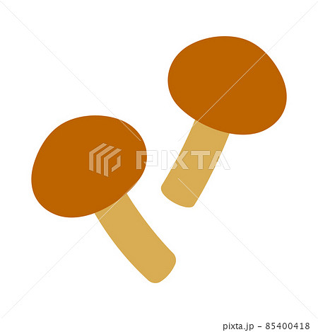 なめこ　キノコ　野菜　アイコン 85400418