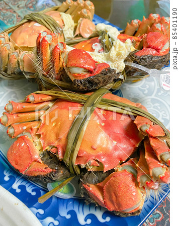 上海の秋の味覚・上海蟹 上海の秋の味覚・上海蟹 85401190