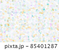 長方形で構成されたパステル画風の抽象画 85401287