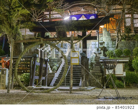 【HDR】夜の神社 【HDR】夜の神社 85401922