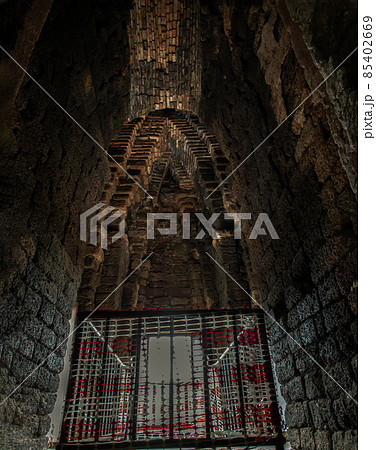 Inside of the old temple in Ayuthaya province. thailand. Inside of the old temple in Ayuthaya province. thailand. 85402669