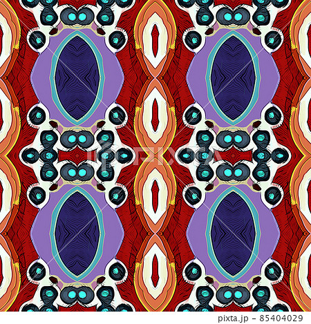 Beautiful abstract ethnic seamless pattern Beautiful abstract ethnic seamless pattern 85404029