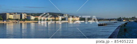 Danube river in Budapest, Hungary Danube river in Budapest, Hungary 85405222