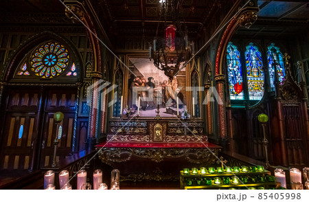 Notre Dame basilica, Montreal, Quebec, Canada 85405998