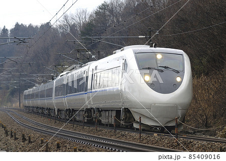 北陸本線　津幡－倶利伽羅　JR西日本　681系　W14＋W04編成（金沢）　はくたか 85409016