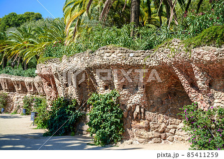 スペインのガウディ建築、Parc Güell 85411259