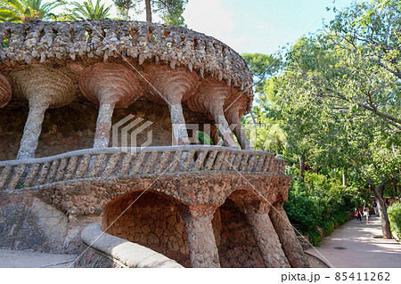 スペインのガウディ建築、Parc Güell 85411262