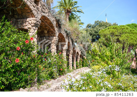 スペインのガウディ建築、Parc Güell 85411263