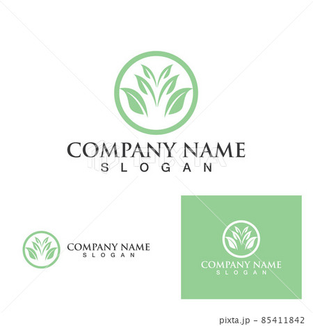 logos of green leaf ecology nature element vector logos of green leaf ecology nature element vector 85411842