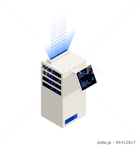 Server Data Analysis Composition 85412817