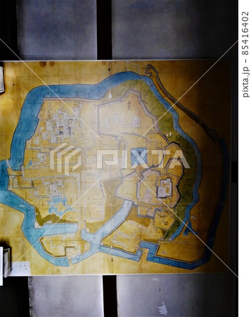昔の姫路城周辺地図 85416402