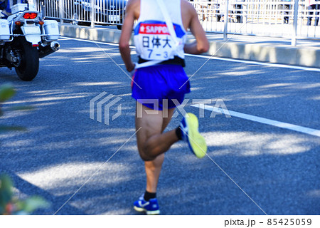 マラソン　イメージ　ボケ 85425059
