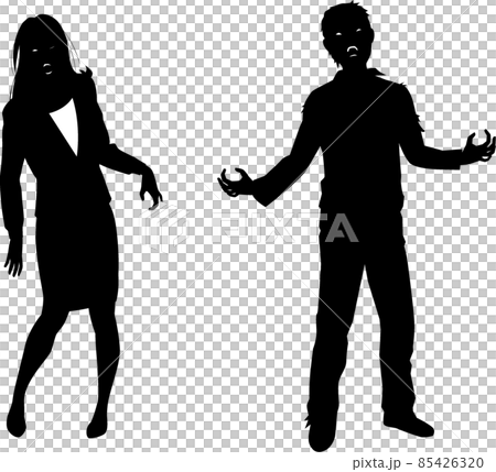 Zombie silhouette ① 85426320
