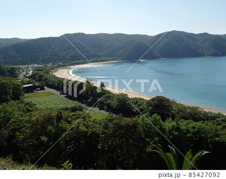 加計呂麻島の諸鈍の集落と美しい海 加計呂麻島の諸鈍の集落と美しい海 85427092