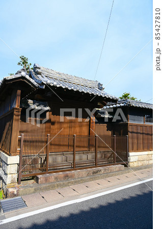 御嶽宿　御嶽宿本陣跡　御嵩町 85427810