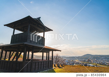 秋の高山城跡〈岐阜県土岐市〉 85430964