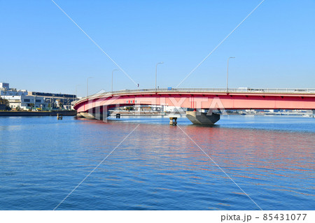 京和橋周辺を望む(東京都大田区)【2021.12】 85431077