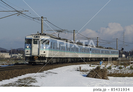 信越本線　春日山－高田　JR東日本　115系　N23＋N05編成（長野） 85431934