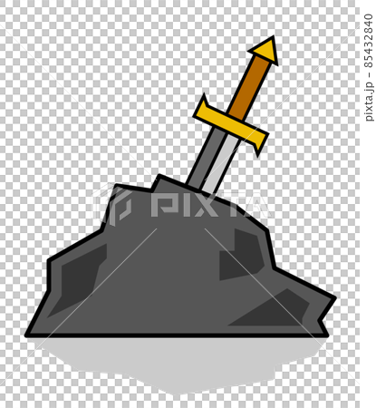 岩に刺さった勇者の剣 85432840