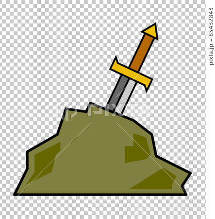 Hero's sword stuck in the rock Hero's sword stuck in the rock 85432843