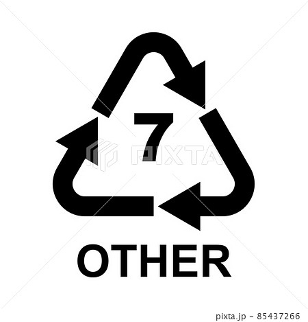 Plastic Recycling Symbol Class 7 Other 85437266