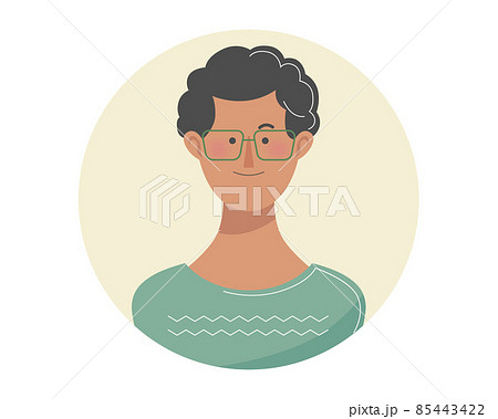 黒人男性のイラスト 黒人男性のイラスト 85443422