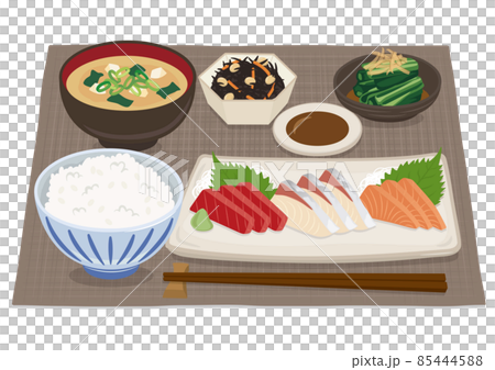 刺身定食（3種盛り） 85444588