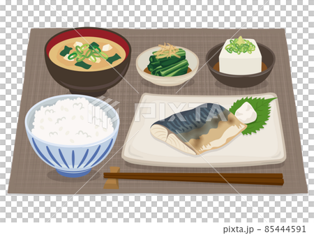 焼き魚定食(サバ) 焼き魚定食(サバ) 85444591