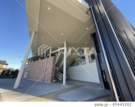 新駅舎　JR川越線の指扇駅北口 85445202