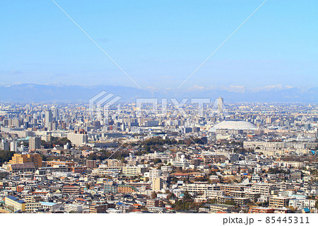 名古屋市、ナゴヤドームとその周辺の風景 名古屋市、ナゴヤドームとその周辺の風景 85445311
