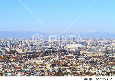 名古屋市、ナゴヤドームとその周辺の風景 85445312