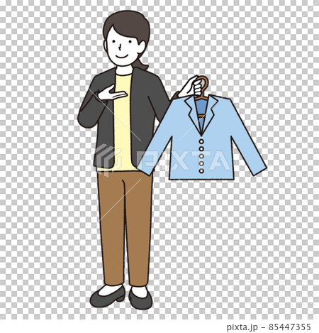 アパレル店員の女性 アパレル店員の女性 85447355