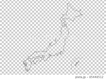 日本の線画 85448512