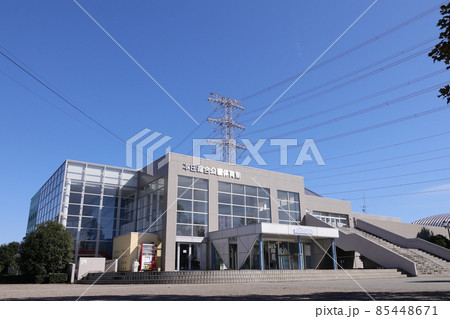 埼玉県本庄市の本庄総合公園体育館シルクドームの建物 85448671