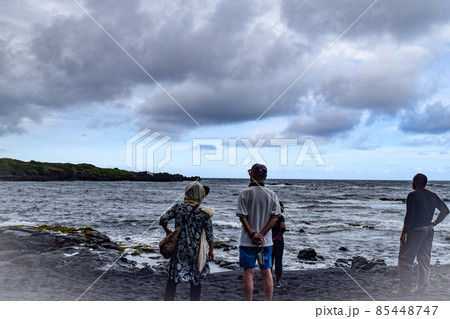 ワイキキの海 85448747