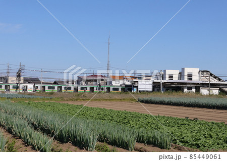 JR高崎線岡部駅の風景 85449061