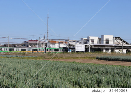 JR高崎線岡部駅の風景 JR高崎線岡部駅の風景 85449063