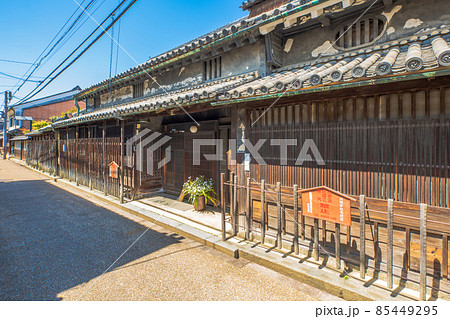 奈良　重要伝統的建造物群保存地区　今井町の町並み 85449295