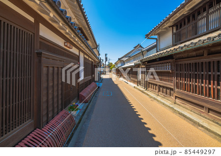 奈良　重要伝統的建造物群保存地区　今井町の町並み 85449297