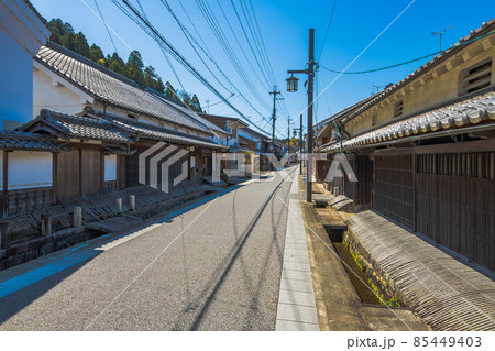 奈良　重伝建　大宇陀の町並み 85449403