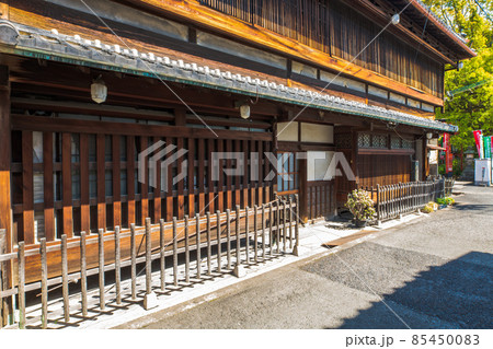 奈良　郡山洞泉寺の町並み 85450083