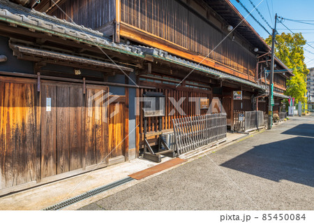 奈良 郡山洞泉寺の町並み 奈良 郡山洞泉寺の町並み 85450084