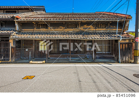 滋賀県　彦根の町並み 85451096