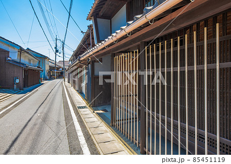 滋賀県　彦根の町並み 85451119