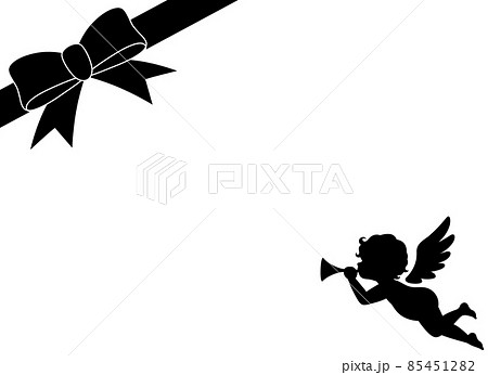 天使とリボン　バレンタイン　フレーム6 85451282