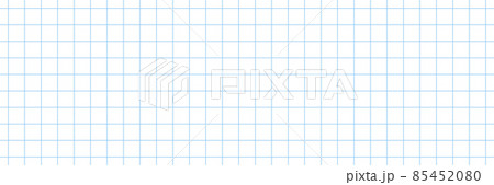 Squared notebook seamless pattern. Blue grid texture. School notebook for mathematics. Grid paper sheet. Vector illustration on white background 85452080