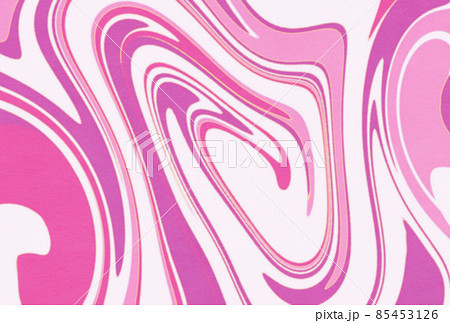 背景素材 マーブル模様 ピンクのイラスト素材