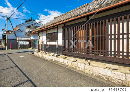 奈良県御所市 名柄の町並み 奈良県御所市 名柄の町並み 85453701